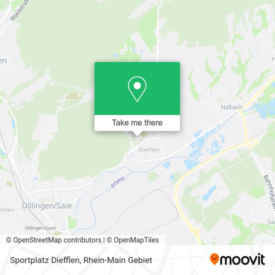 Карта Sportplatz Diefflen