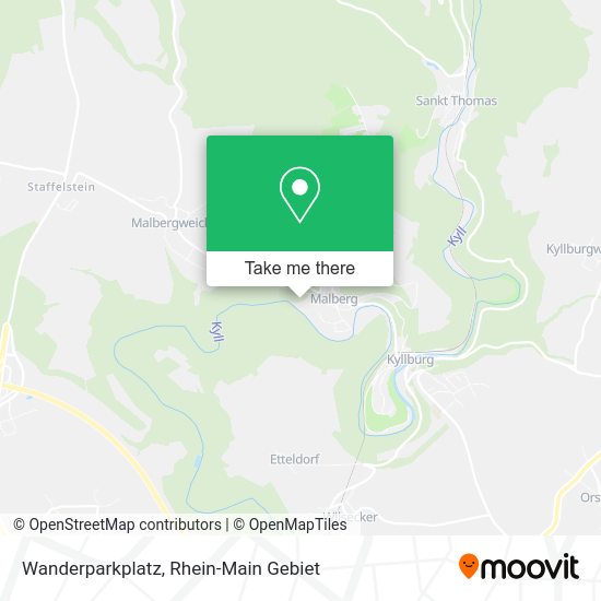 Карта Wanderparkplatz