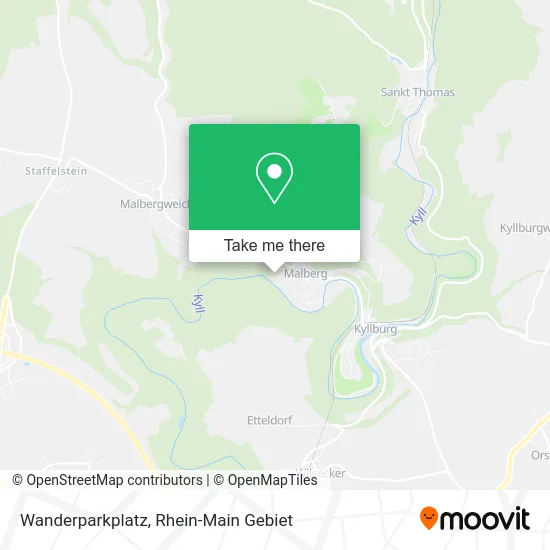 Карта Wanderparkplatz