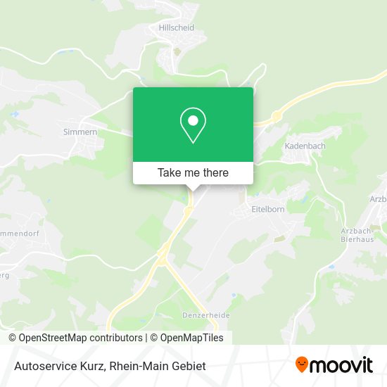 Карта Autoservice Kurz