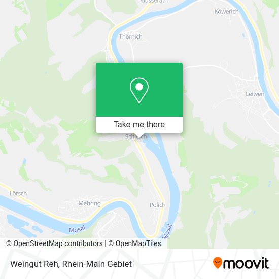 Карта Weingut Reh