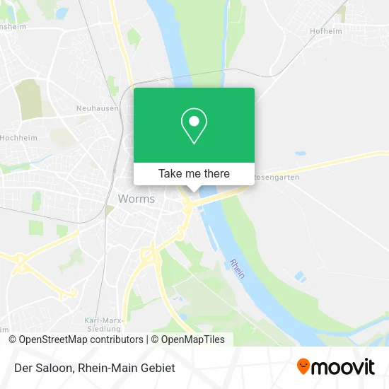 Карта Der Saloon