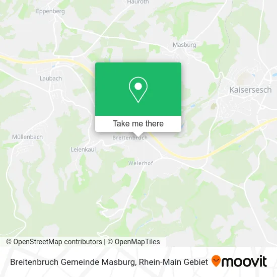 Карта Breitenbruch Gemeinde Masburg