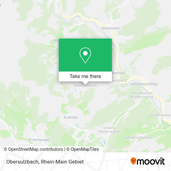 Карта Obersulzbach