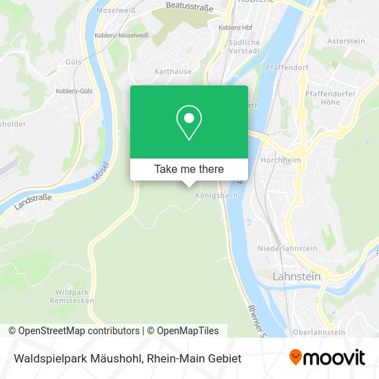 Карта Waldspielpark Mäushohl