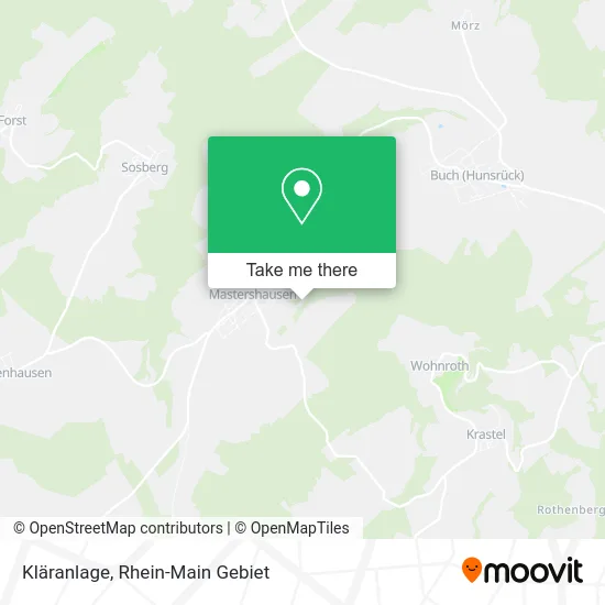 Карта Kläranlage
