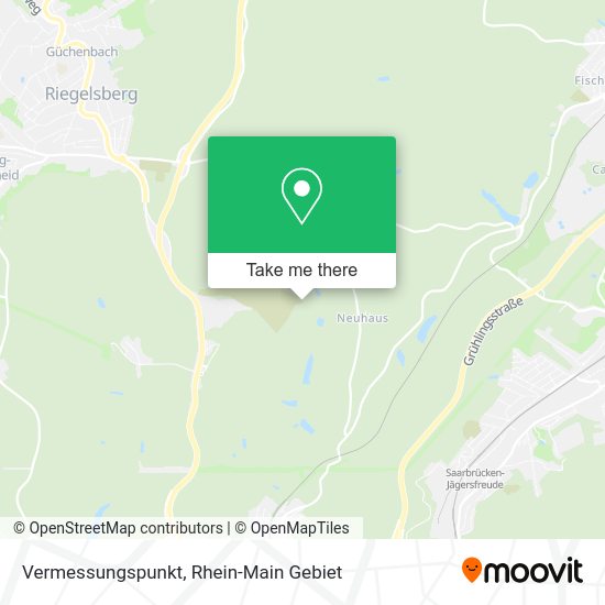 Карта Vermessungspunkt