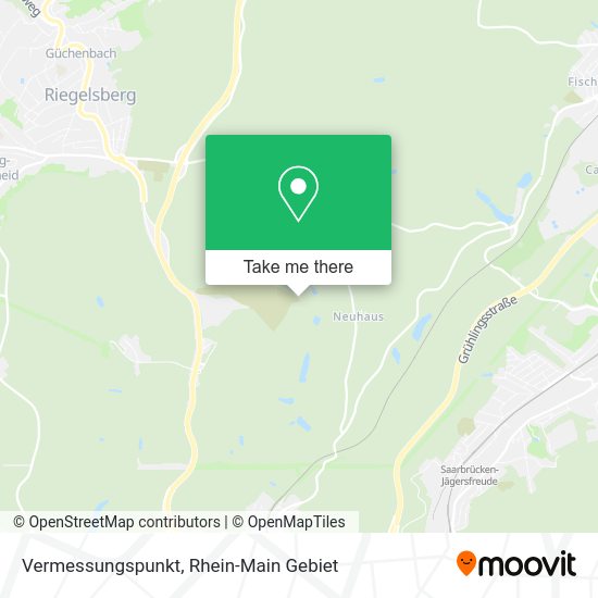 Карта Vermessungspunkt