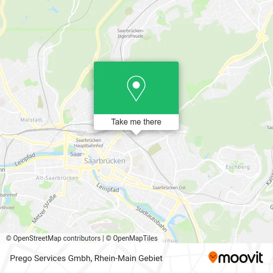 Карта Prego Services Gmbh