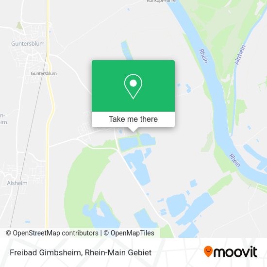 Карта Freibad Gimbsheim