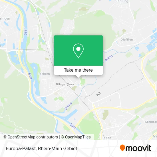 Карта Europa-Palast