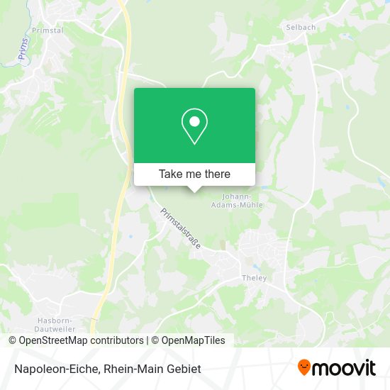 Карта Napoleon-Eiche