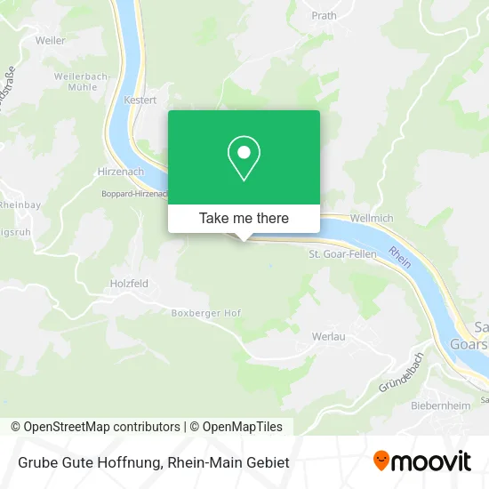 Карта Grube Gute Hoffnung