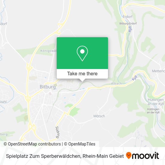 Карта Spielplatz Zum Sperberwäldchen