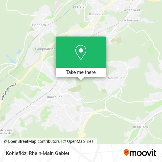 Kohleflöz map