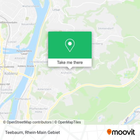 Teebaum map