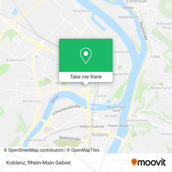 Карта Koblenz