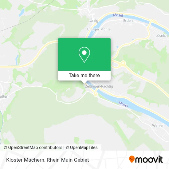 Kloster Machern map