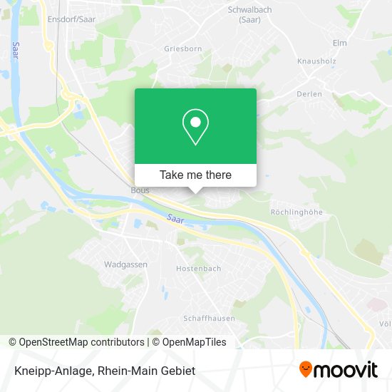 Карта Kneipp-Anlage