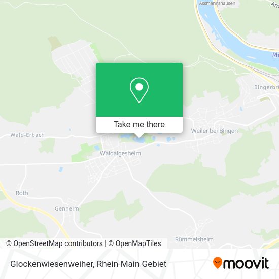 Карта Glockenwiesenweiher