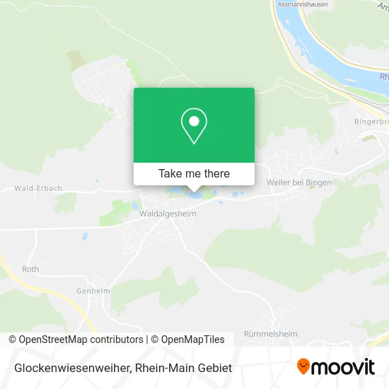 Карта Glockenwiesenweiher