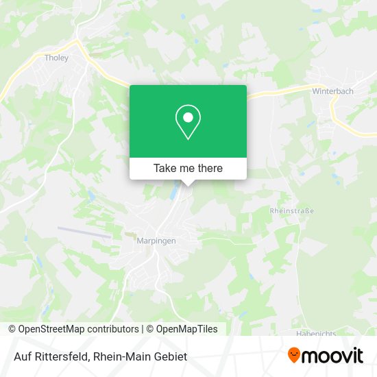 Карта Auf Rittersfeld