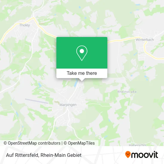 Карта Auf Rittersfeld