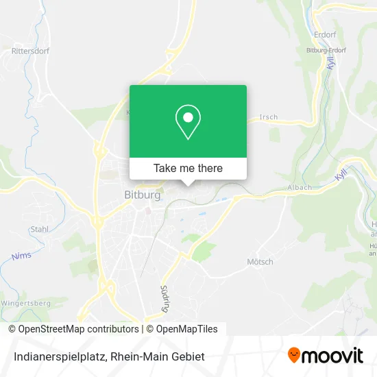 Карта Indianerspielplatz