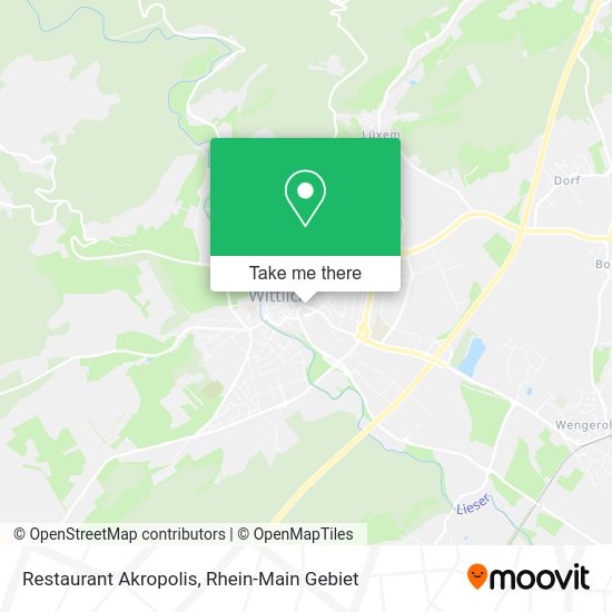 Карта Restaurant Akropolis