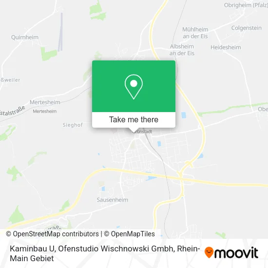 Карта Kaminbau U, Ofenstudio Wischnowski Gmbh