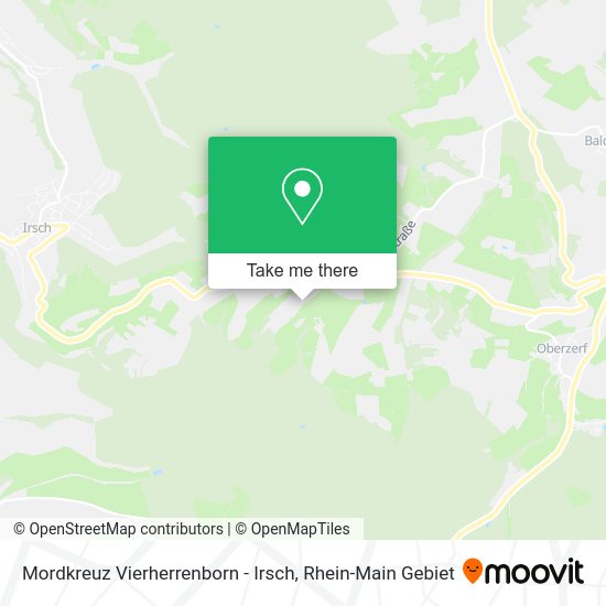 Карта Mordkreuz Vierherrenborn - Irsch