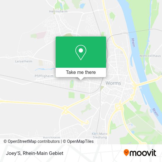 Карта Joey’S