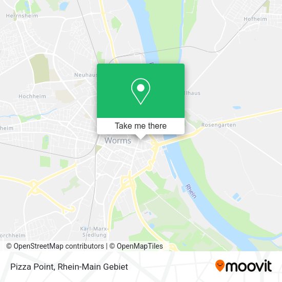 Карта Pizza Point