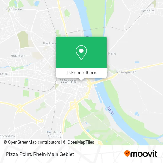 Карта Pizza Point