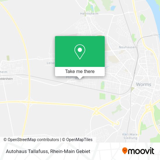 Карта Autohaus Tallafuss