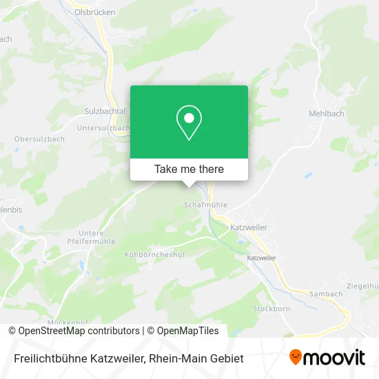 Карта Freilichtbühne Katzweiler