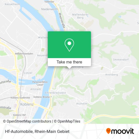Hf-Automobile map