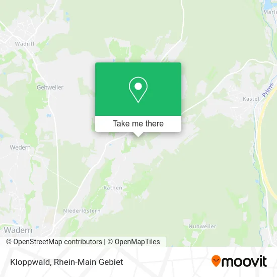 Карта Kloppwald