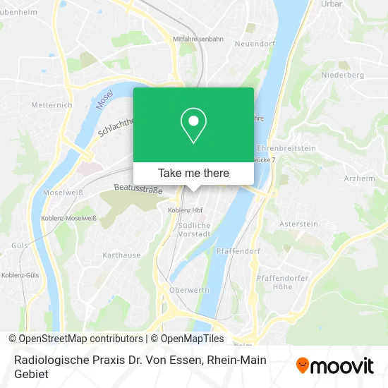 Карта Radiologische Praxis Dr. Von Essen