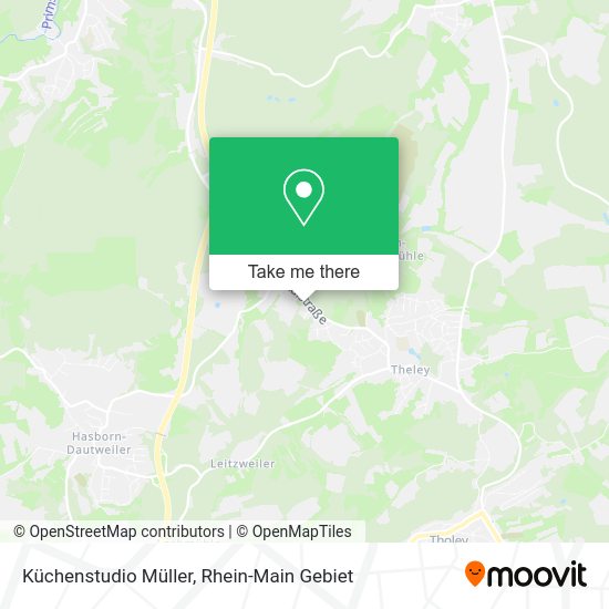 Карта Küchenstudio Müller