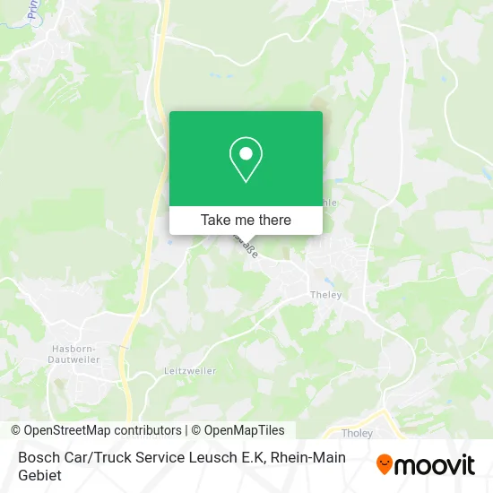 Карта Bosch Car / Truck Service Leusch E.K
