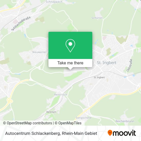 Карта Autocentrum Schlackenberg