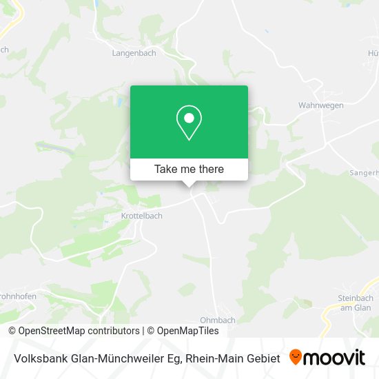 Карта Volksbank Glan-Münchweiler Eg