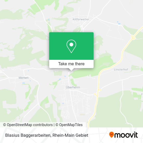 Карта Blasius Baggerarbeiten
