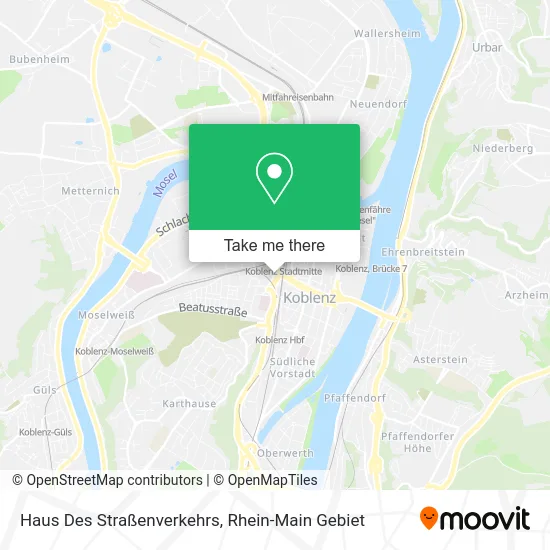 Карта Haus Des Straßenverkehrs