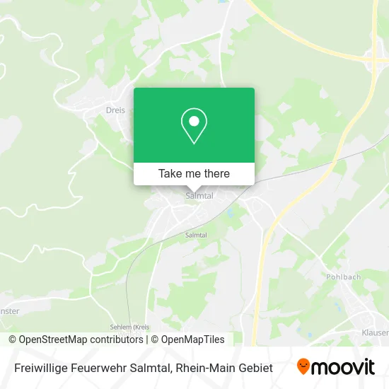 Карта Freiwillige Feuerwehr Salmtal