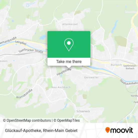 Карта Glückauf-Apotheke