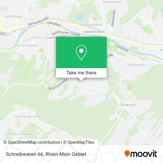 Карта Schreibwaren 66