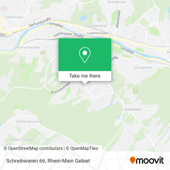 Карта Schreibwaren 66