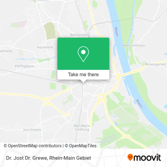 Карта Dr. Jost Dr. Grewe